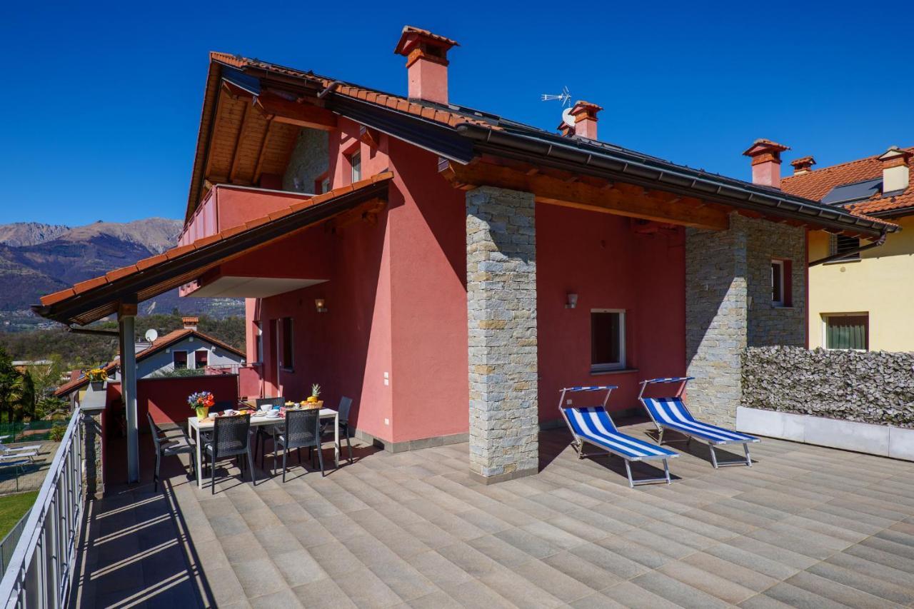 Residence Girasole Casa Rossa B Colico Exterior foto